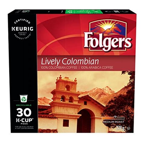folgers colombian coffee pods